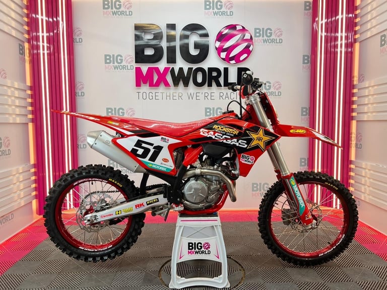Gas Gas MCF 350 2024 - Rockstar Graphics & SM Pro Wheels -Brand New- PX Welcom