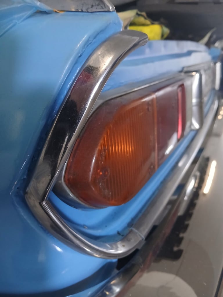 image for Spitfire rear chrome finishers