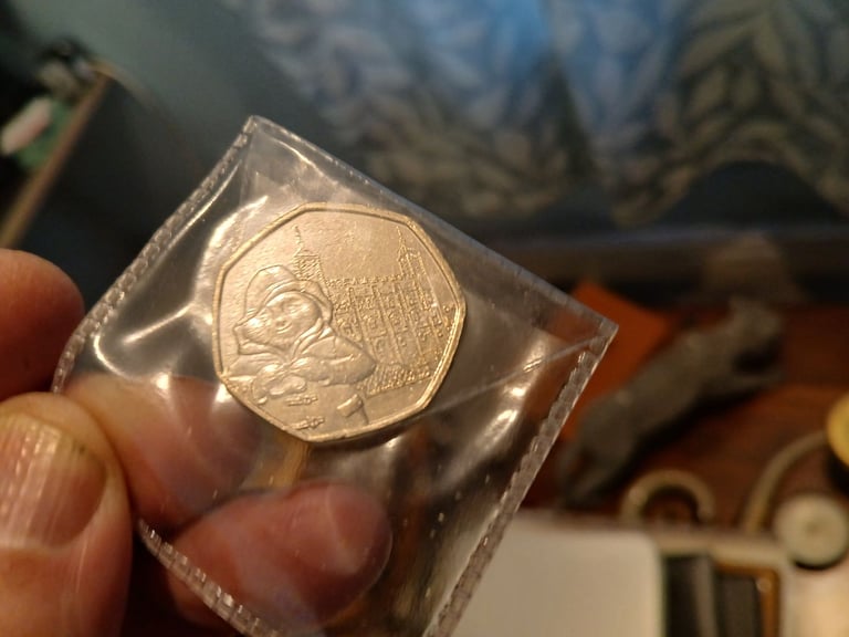 image for Paddington bear 50p set