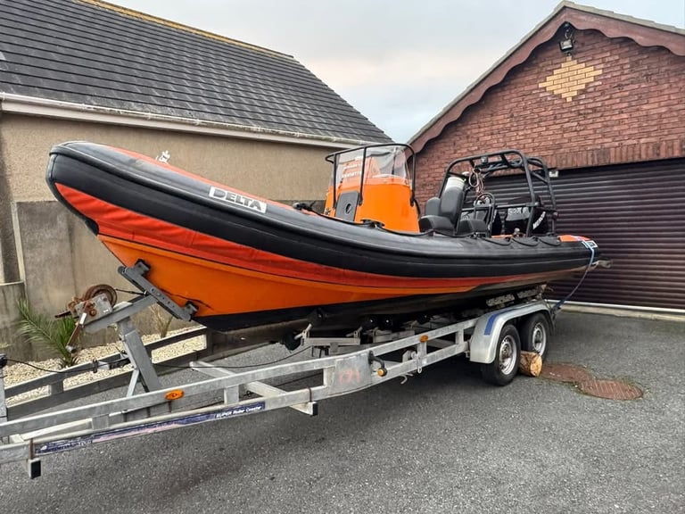 image for Delta Rib with twin 90 mercury optimax’s