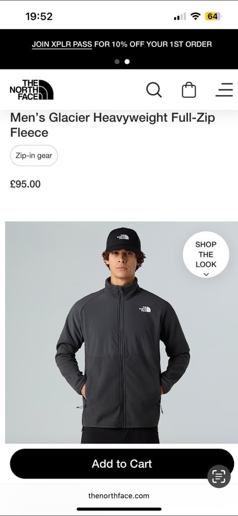 North face fleece 