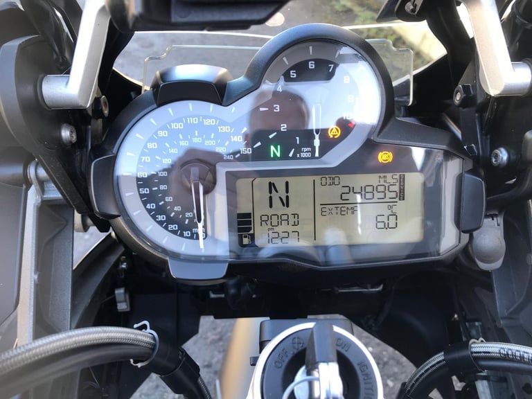 BMW R1200 GS-TE, 2015(65), 24,895 MILES, FSH, AKROPOVIC, SPOKE WHEEL, £6695