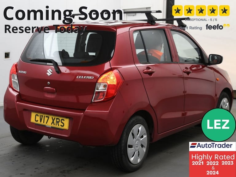 2017 Suzuki Celerio 1.0 SZ2 Hatchback 5dr Petrol Manual Euro 6 (68 ps) Hatchback Petrol Manual