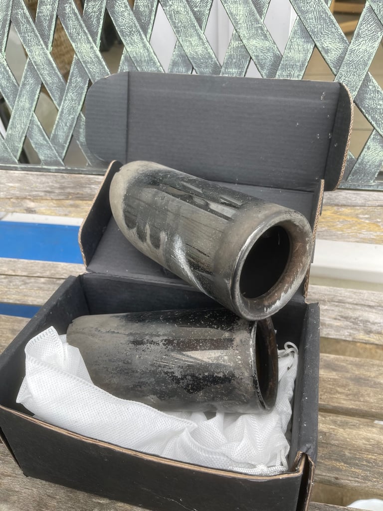 OEM BMW 1 2 3 4 SERIES F20 F21 F22 F30 F31 F33 CHROME EXHAUST TIPS