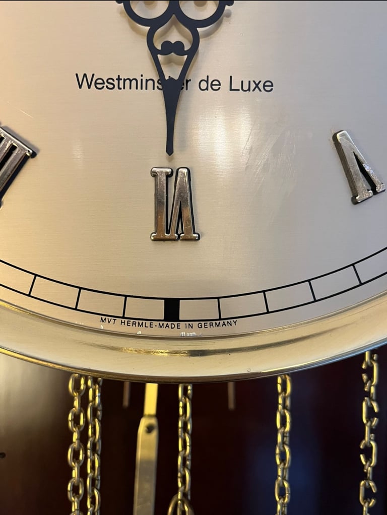 Hermle Uhren Art Art Deco Grandfather Clock
