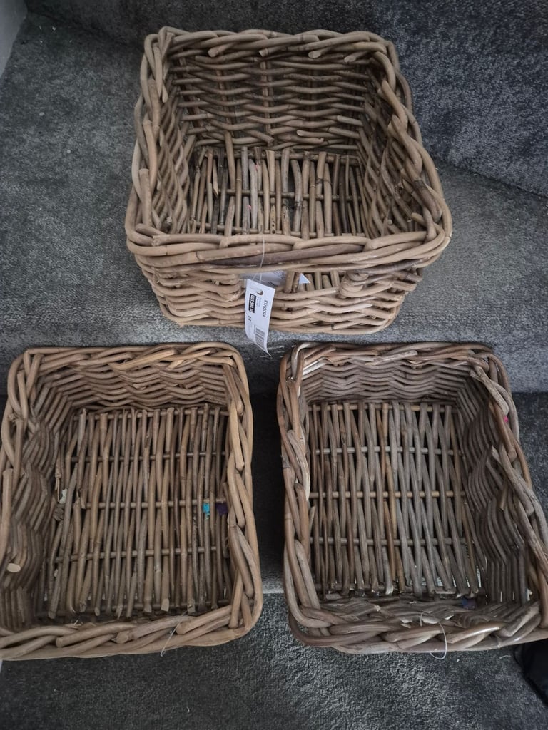 3 baskets from IKEA 