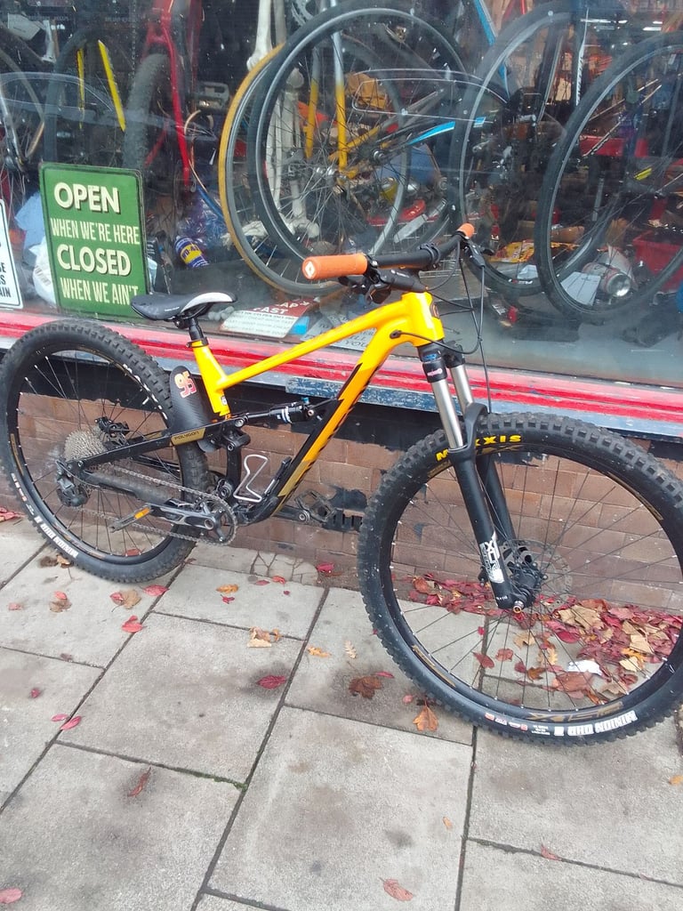 Polygon full suspension mountain bike 