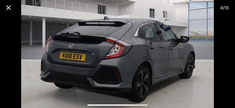 2018 Honda Civic 1.6 i-DTEC SR Hatchback 5dr Diesel Manual Euro 6 (s/s) (120 ps) Hatchback Diesel...