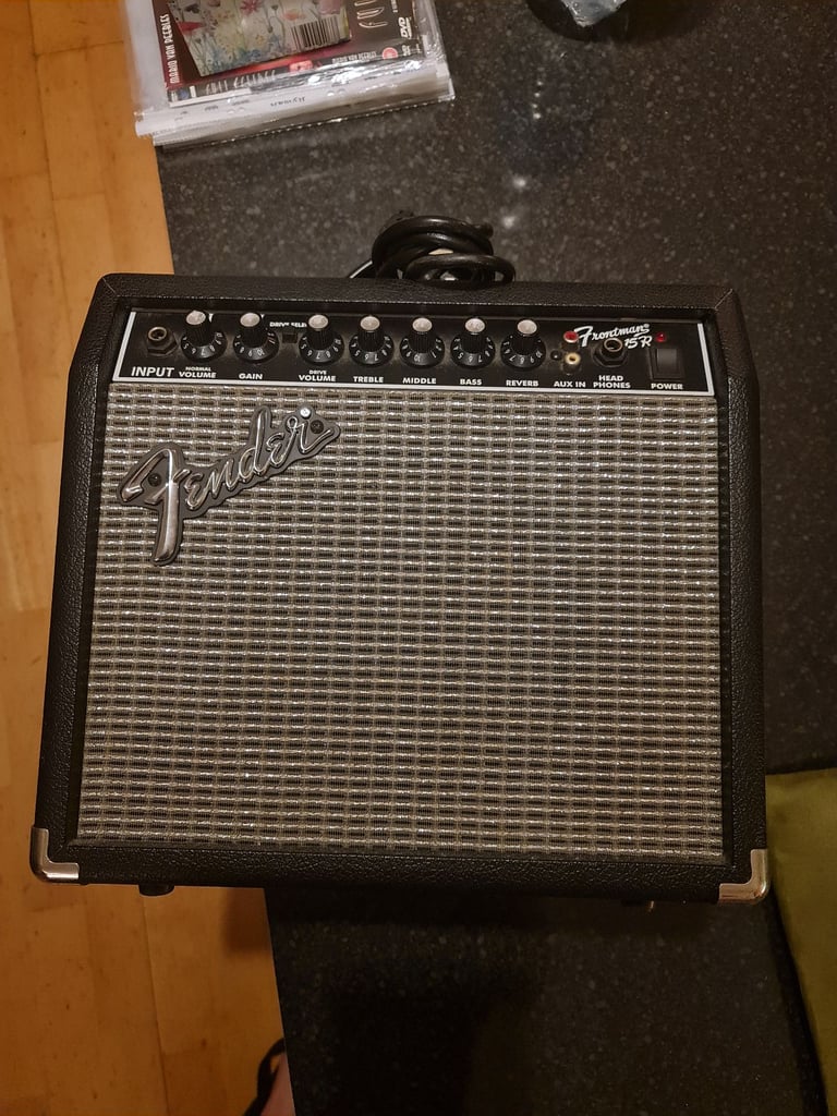 Fender Frontman 15R guitar amp amplifier spring reverb