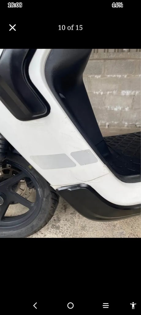 Niu cargo electric scooter.