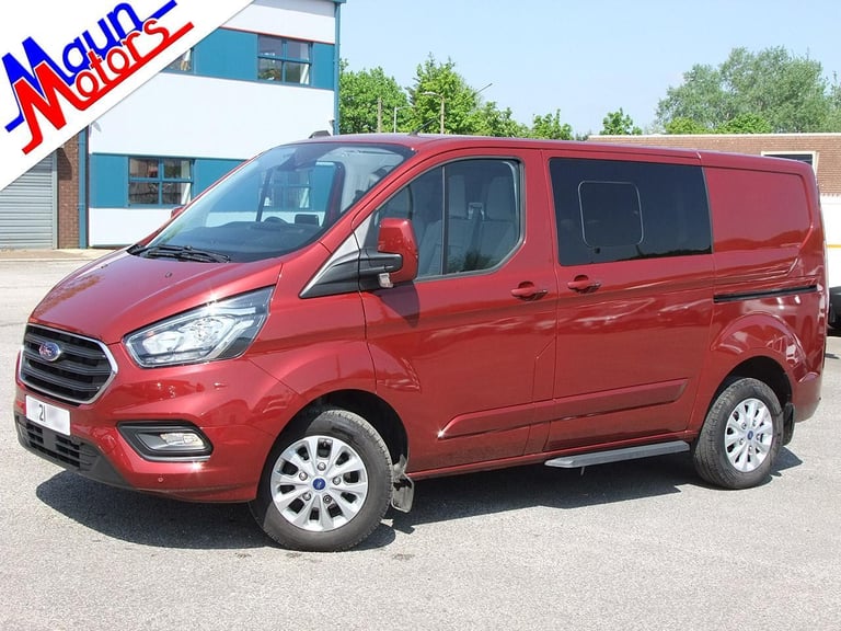 2021 Ford Transit Custom 300 TDCi 170PS 'LTD' Double Cab-In Van, 6 Seat CREW VAN