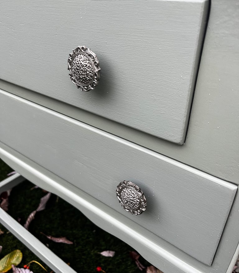 Antique Writing Bureau £150 Sage and Blush