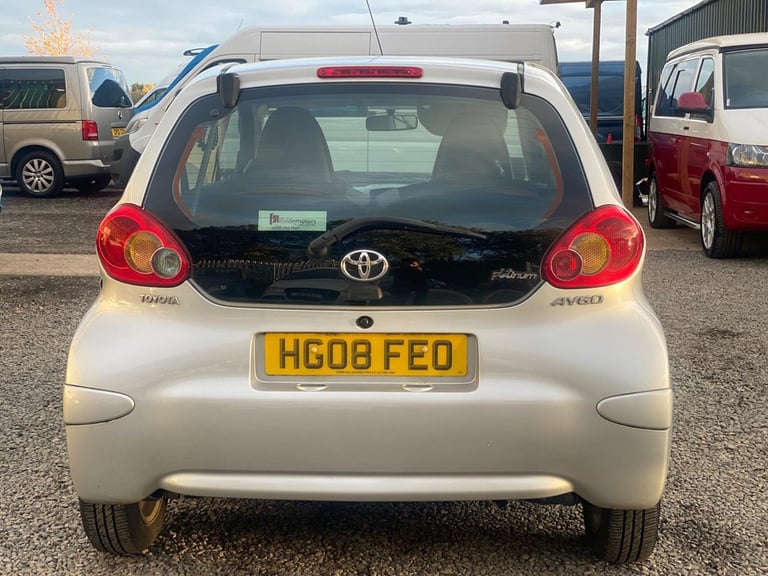 2008 Toyota AYGO 1.0 VVT-i Platinum Euro 4 3dr Hatchback Petrol Manual