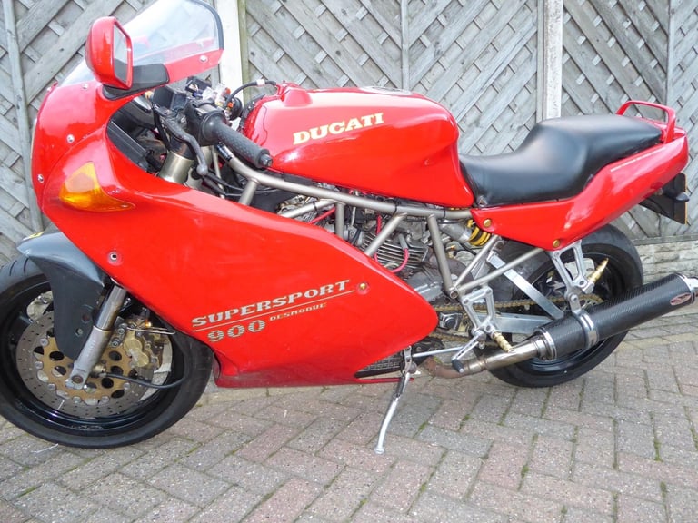 DUCATI 900 SS L REG FLAT SLIDE CARBS DYNA COILS CARBON CANS K-N PRO 100 LEADS