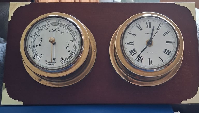 Staiger clock/barometer 