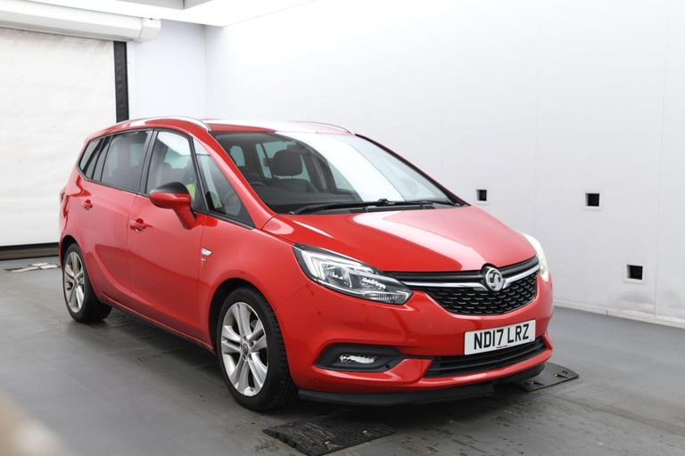 2017 VAUXHALL ZAFIRA TOURER 1.4 i Turbo SRi Nav Red Manual Petrol