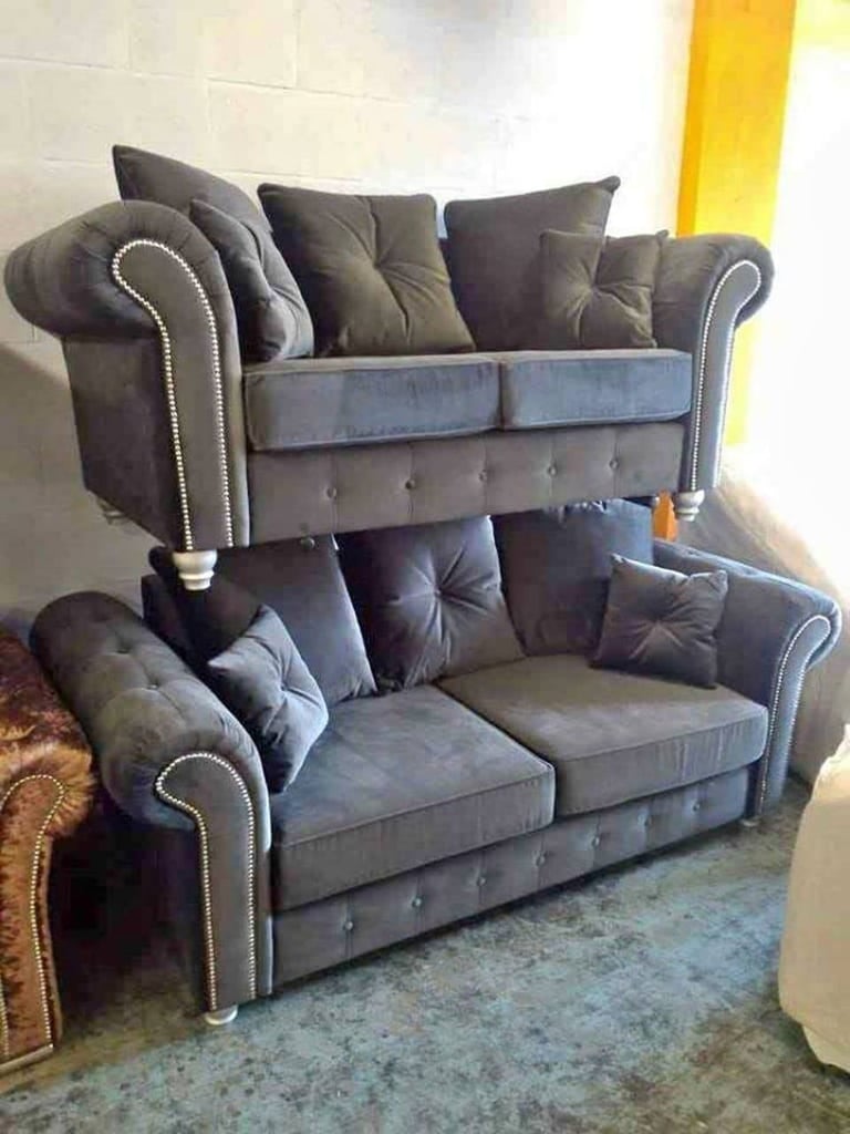 Brand New Chesterfield Merilyn Plush Velvet Fabric L Shape Corner And 3 & 2 Seater Sofa Set