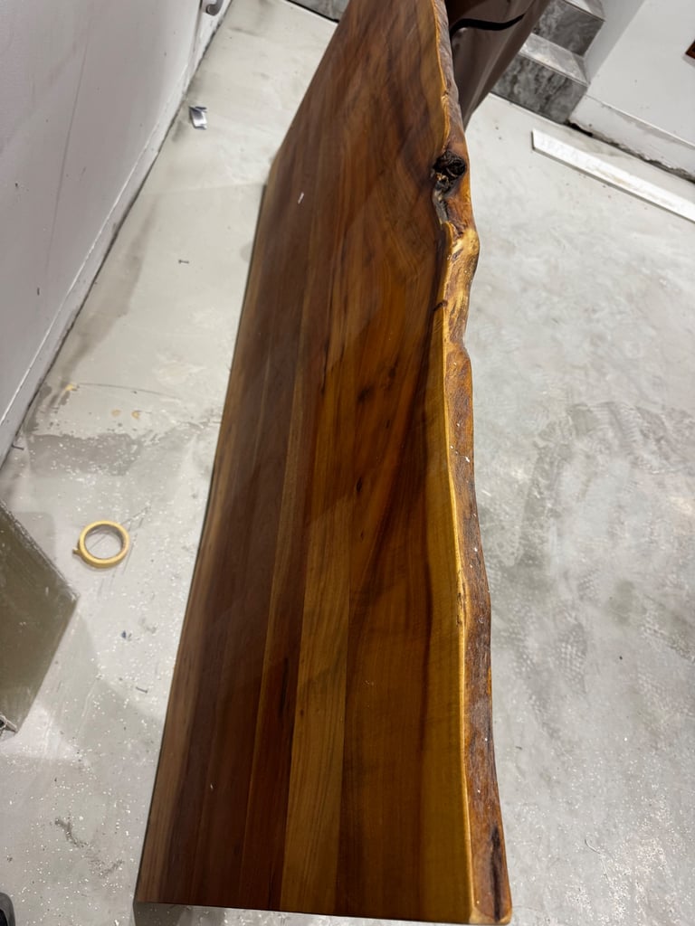 image for Solid Wood Dinner Table - Free