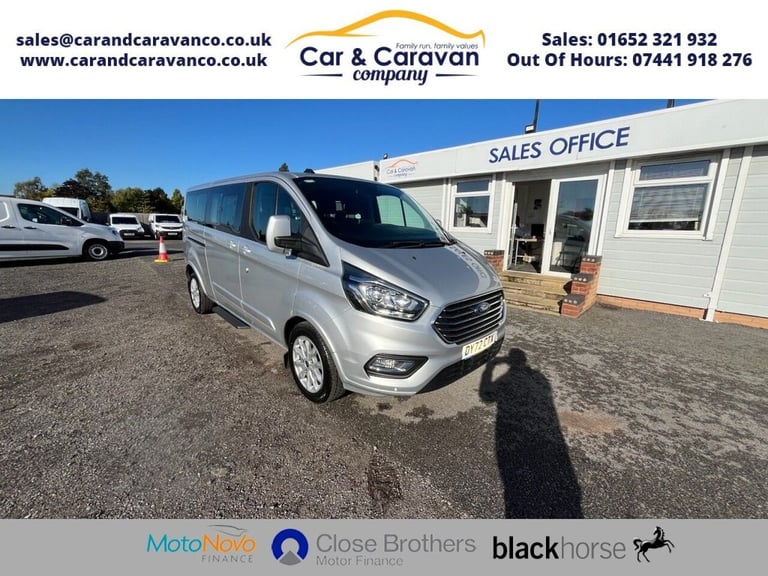 2022 72 FORD TOURNEO CUSTOM 2.0 320 ECOBLUE TITANIUM MINIBUS DOUBLE CAB 5DR DIES