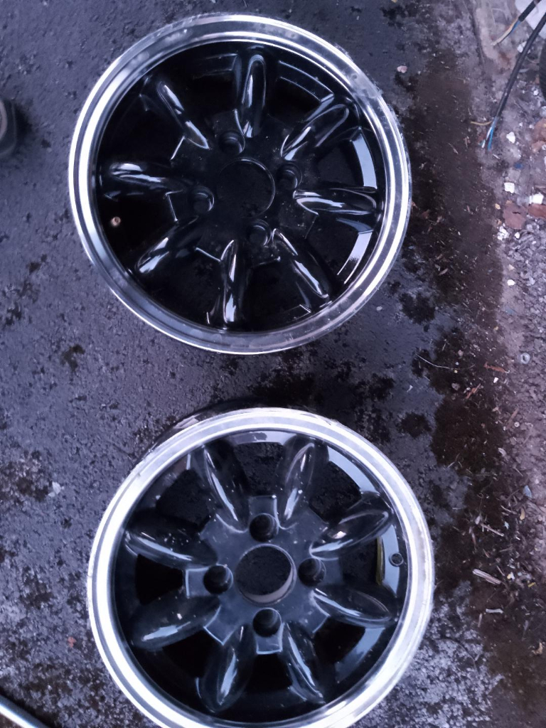 CLASSIC MINI RELIANT TRAILER 10 INCH AND 12 INCH WHEELS AND TYRES IN ...