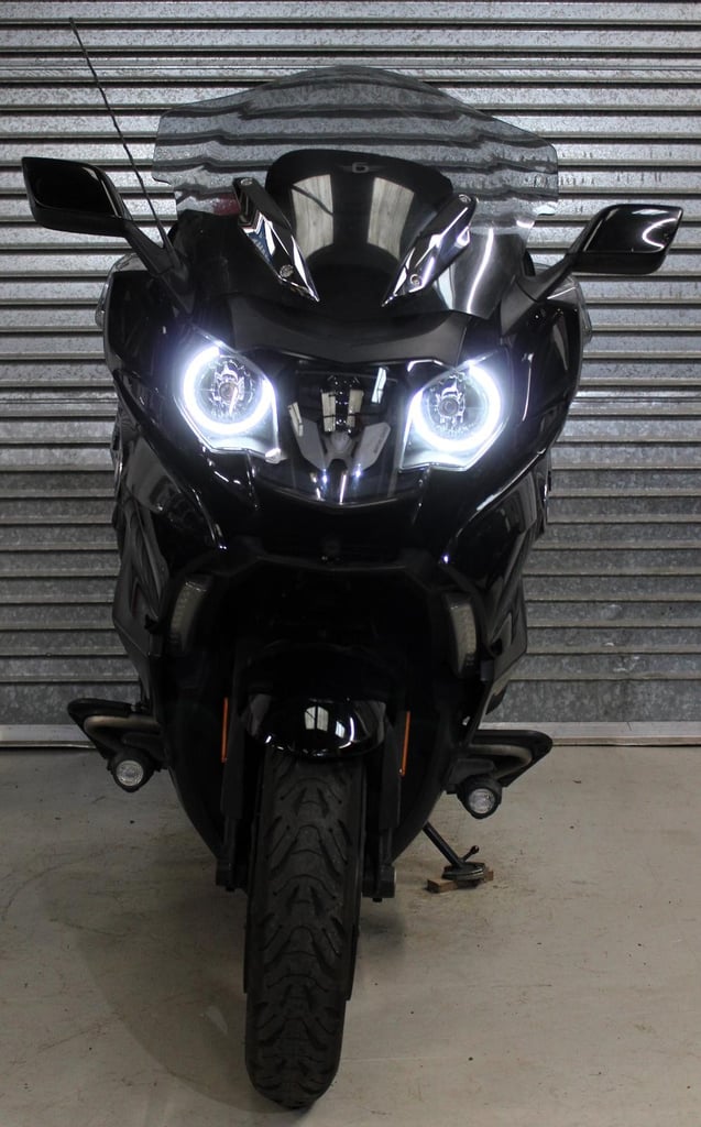 2017 17 BMW K 1 1600 B K1600 LE BAGGER BLACK ABS TRADE SALE 22K NEW MOT RIDEAWAY
