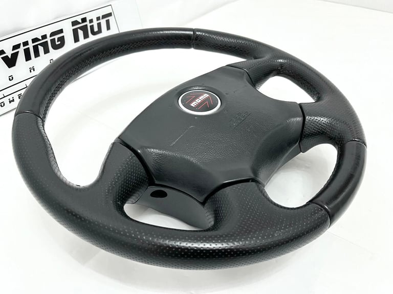 Subaru Impreza WRX STI Newage Momo Steering Wheel & Airbag OEM RNA1271