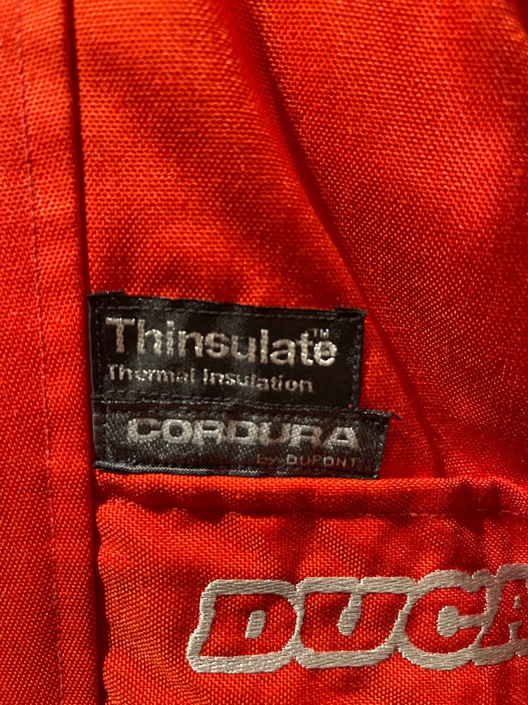 Vintage Ducati Thermal Insulated Jacket 