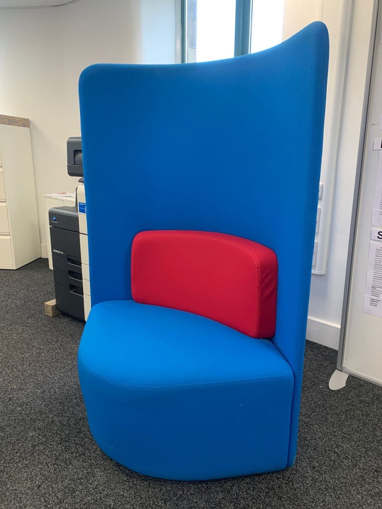 High back soft seat reception seating (6 available)  (Free delivery to Sheffield, Rotherham & )