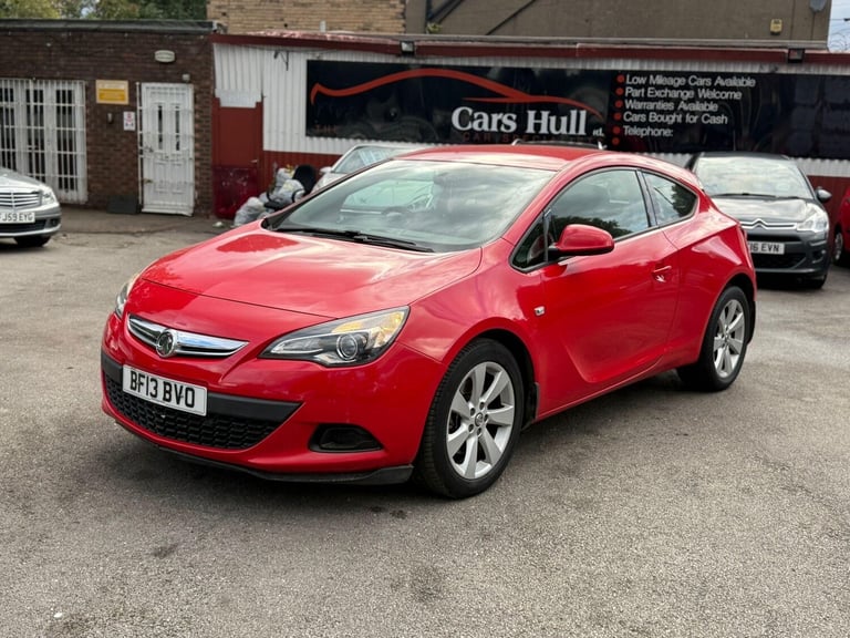 image for 2013 Vauxhall Astra GTC 1.4T 16V Sport Euro 5 (s/s) 3dr HATCHBACK Petrol Manual