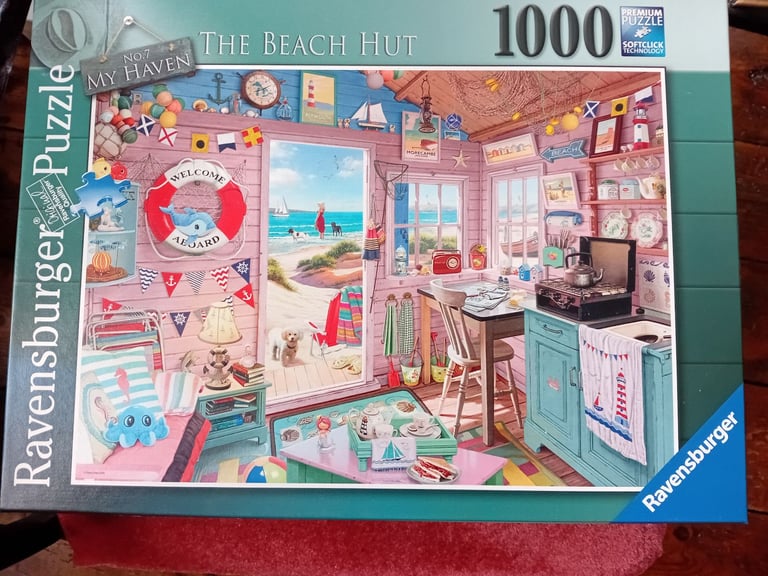 image for 1000pc Jigsaw Puzzle - Beach Hut