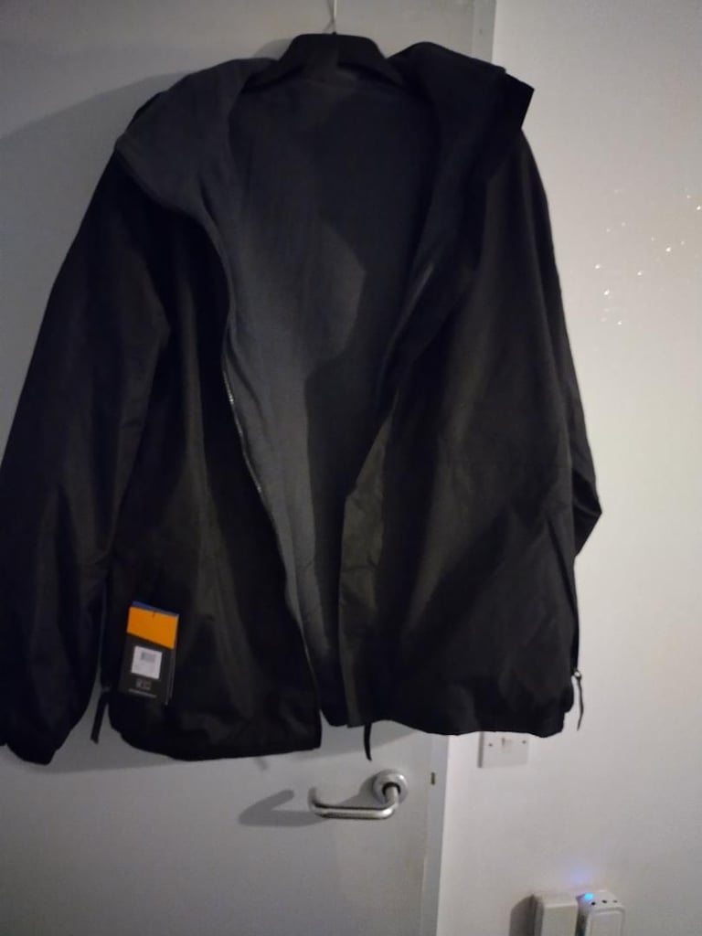 brand new men black regatta dove jacket with pockets size 4xl