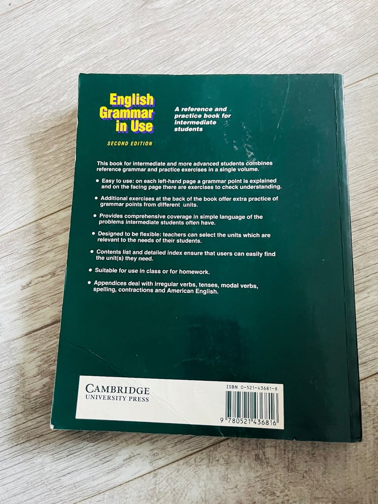 English Grammar In Use book