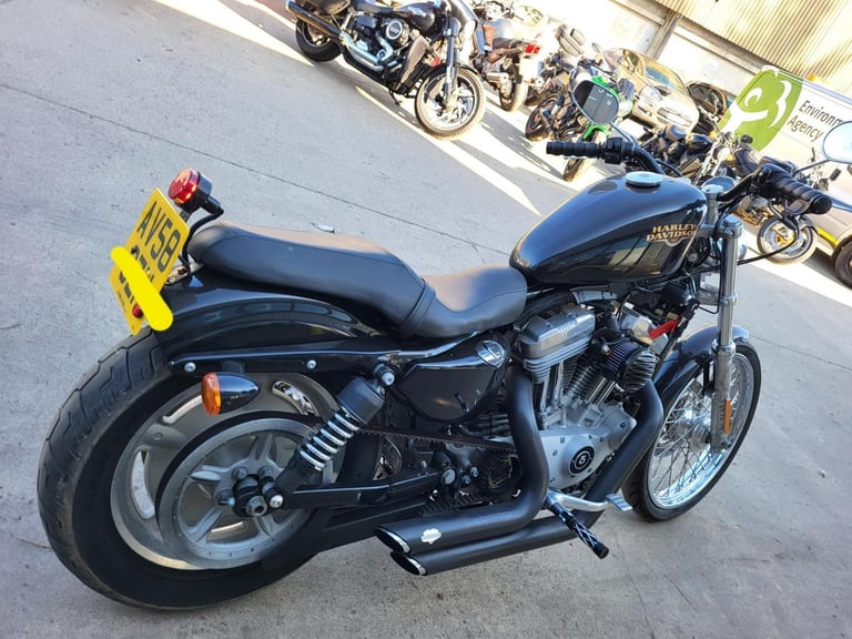 2008 58 HARLEY-DAVIDSON XL883C XL 883 C SPORTSTER CUSTOM CRUISER CHOPPER XLH883