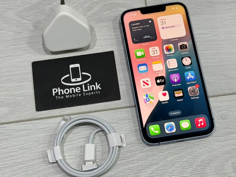 image for 📱 Blue Apple iPhone 14 128GB Unlocked All Networks + Warranty 🍎 - P1170
