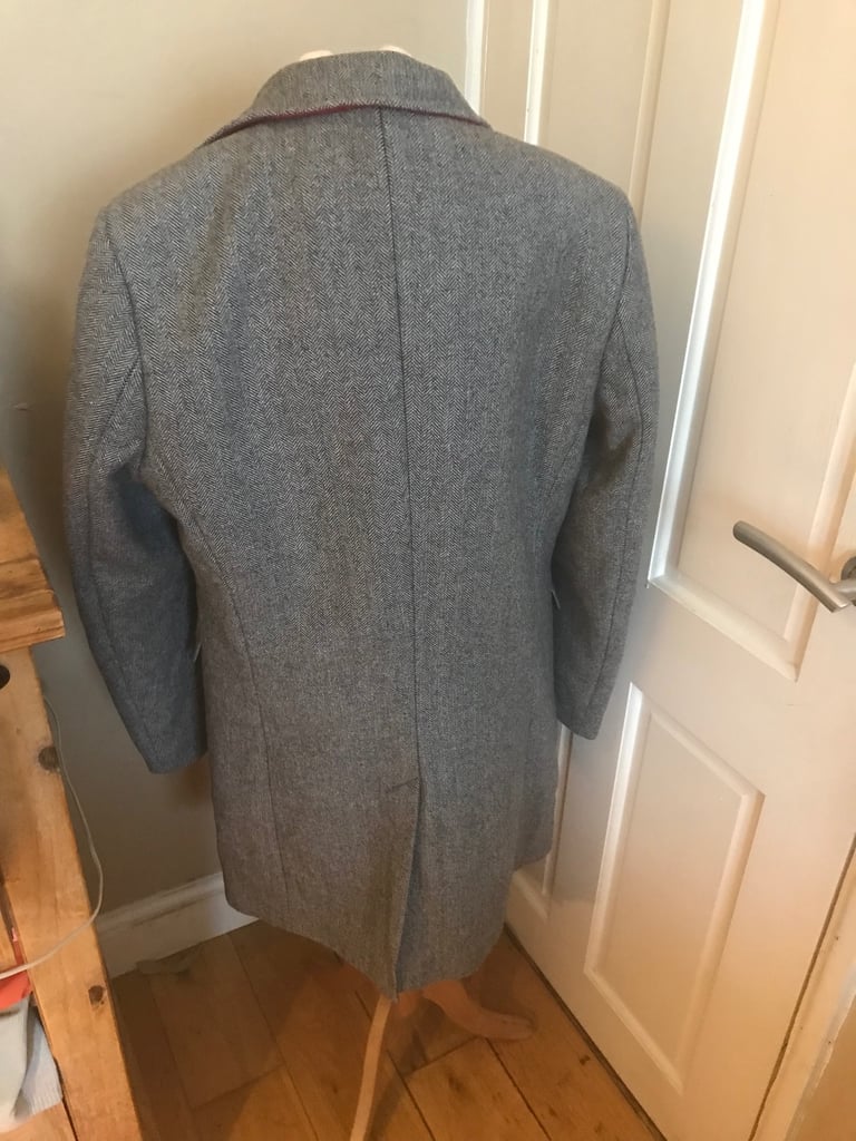 RRP £200 brand new no tags mens Superdry supremacy long trench coat winter jacket size large mens