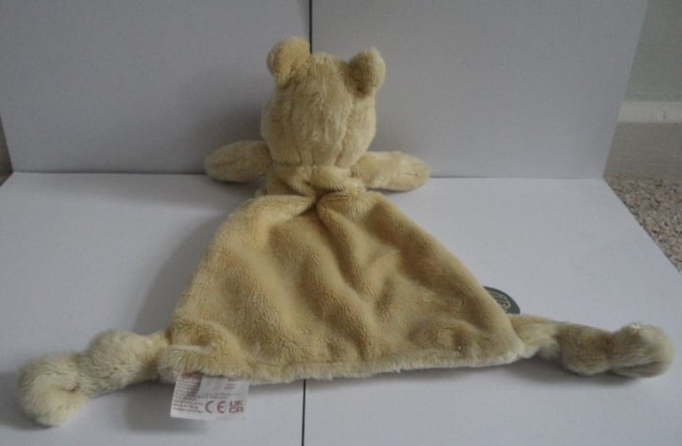 Hundred Acre Wood WINNIE-THE-POOH COMFORT BLANKET Baby Soft Toy Disney Plush Cuddly 