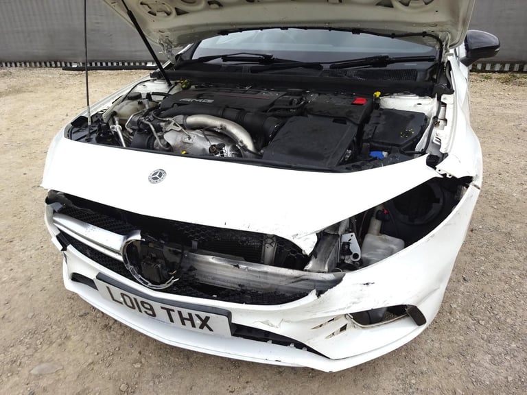 2019 19 REG MERCEDES BENZ A CLASS AMG A35 4MATIC AUTO DAMAGED SALVAGE