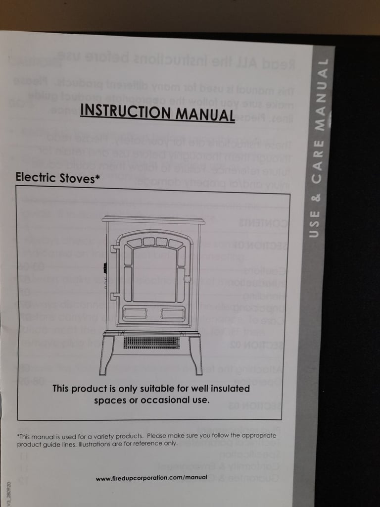 Electric Stove Fan Heater 2000w