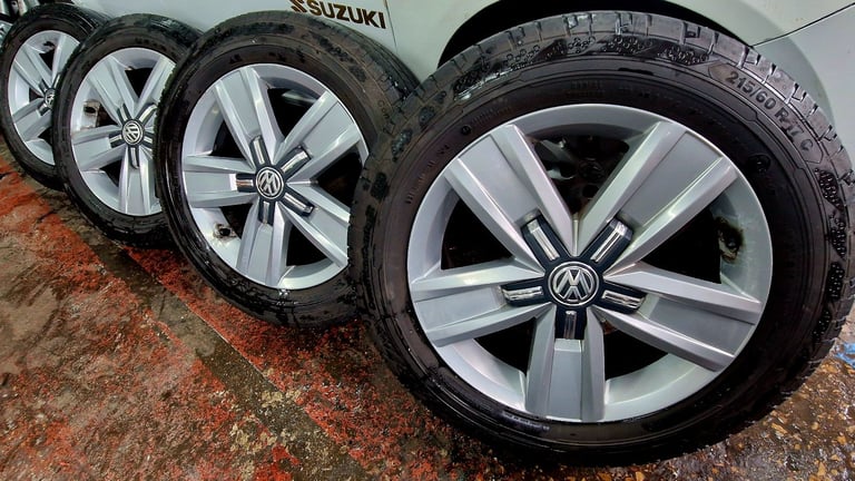 17" VW TRANSPORTER T5 T6 DAVENPORT ALLOY WHEELS 