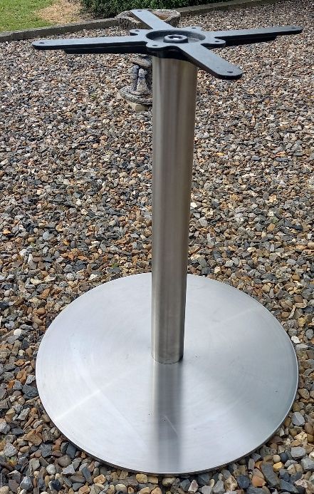 image for Solid Steel Table Base, Excellent Condition