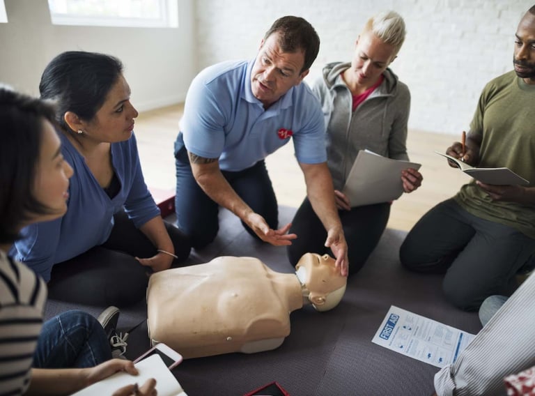 image for EMERGENCY FIRST AID QUALIFICATION - Including Paediatric First Aid Training