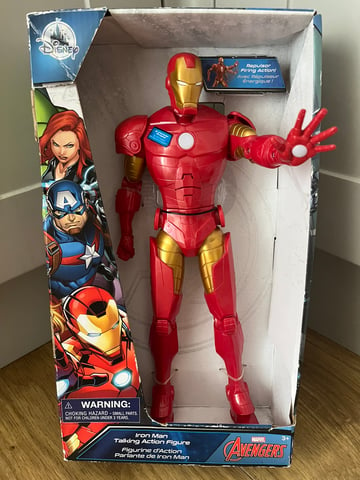 Talking iron cheap man toy