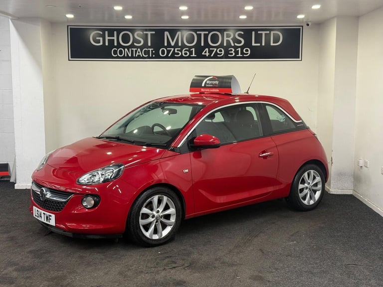 2014 Vauxhall ADAM 1.2i Jam 3dr HATCHBACK PETROL Manual