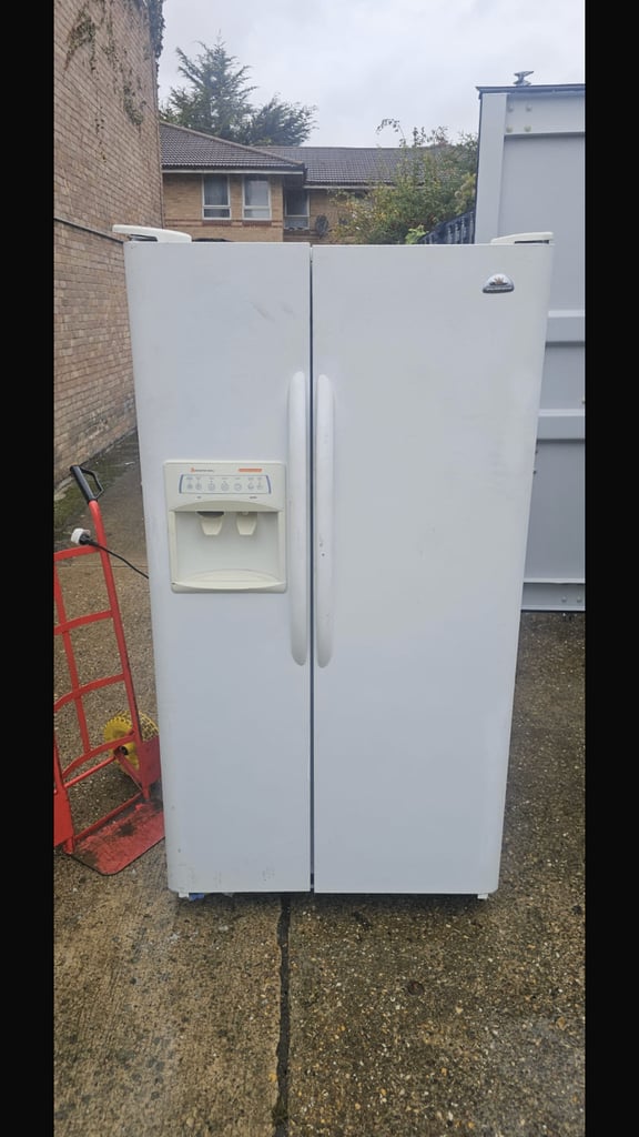 image for Used American style fridge freezer. At reasonable price. With warranty. 