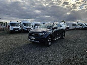 2021 ON 21 PLATE FORD RANGER WILDTRACK DOUBLE CAB 4X4 TDCI 210BHP AUTOMATIC ULEZ