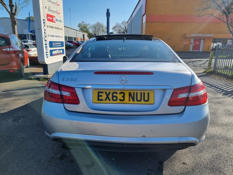 2013 Mercedes-Benz E-Class E250 BlueEFFICIENCY Sport 2dr Tip AUTOMATIC Petrol ULEZ FREE COUPE Pet...
