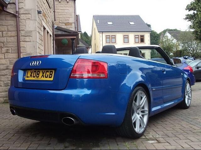 2008 AUDI RS4 4.2 QUATTRO CONVERTIBLE 