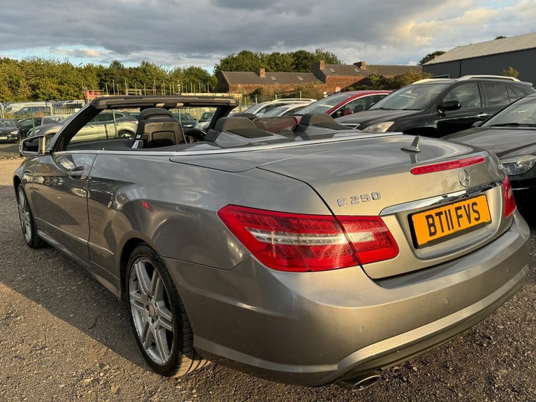 2011 Mercedes-Benz E-Class E250 CDI BlueEFFICIENCY Sport 2dr Tip Auto CONVERTIBLE DIESEL Automatic