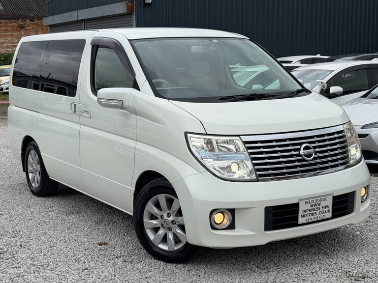 2010 Nissan Elgrand (10) E51 2/4WD 3.5L Petrol Automatic MPV 8 Seater Apple CarPlay Seat Cover  M...