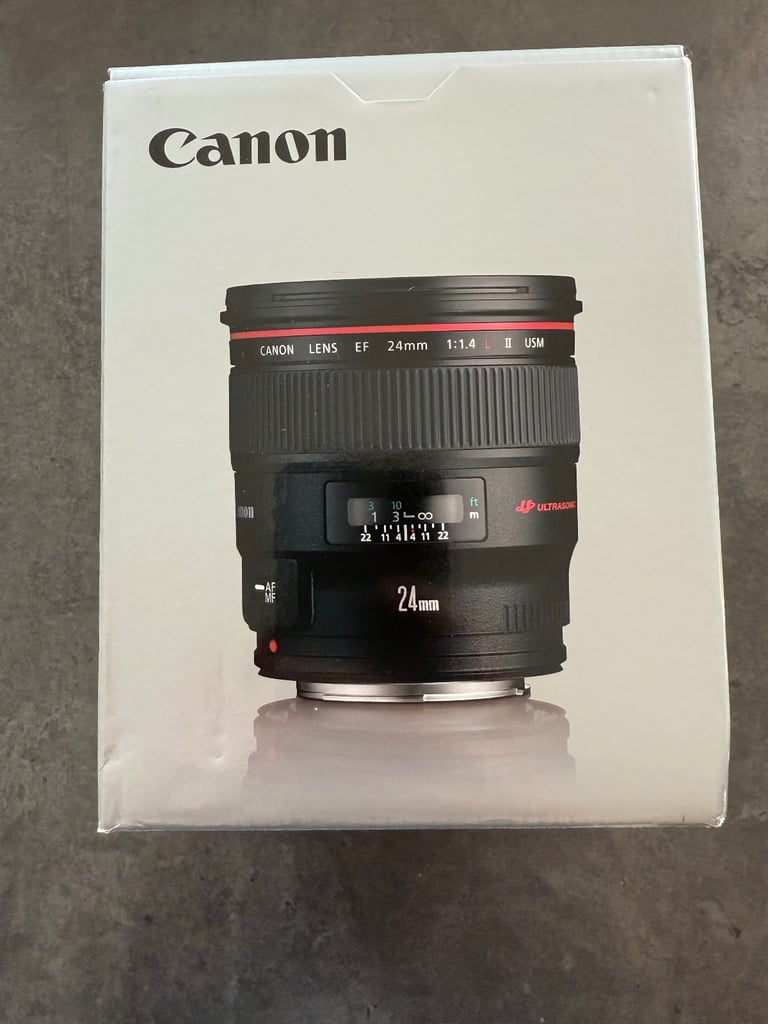 Brand New Canon EF 24mm f/1.4L II USM Lens
